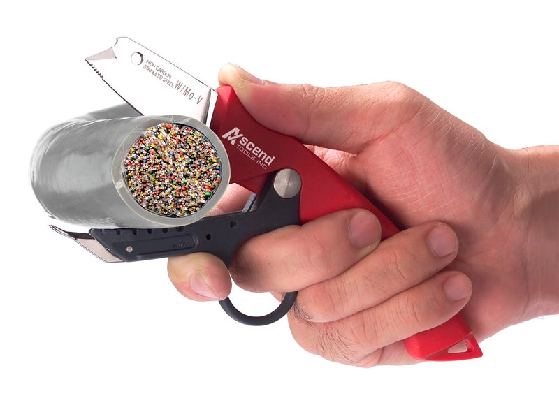 Ascend Tools 6-4/5 inch Pro Cable Insulation Jacket Removal/Slitter Knife and Wire Stripping Tool - Image 2